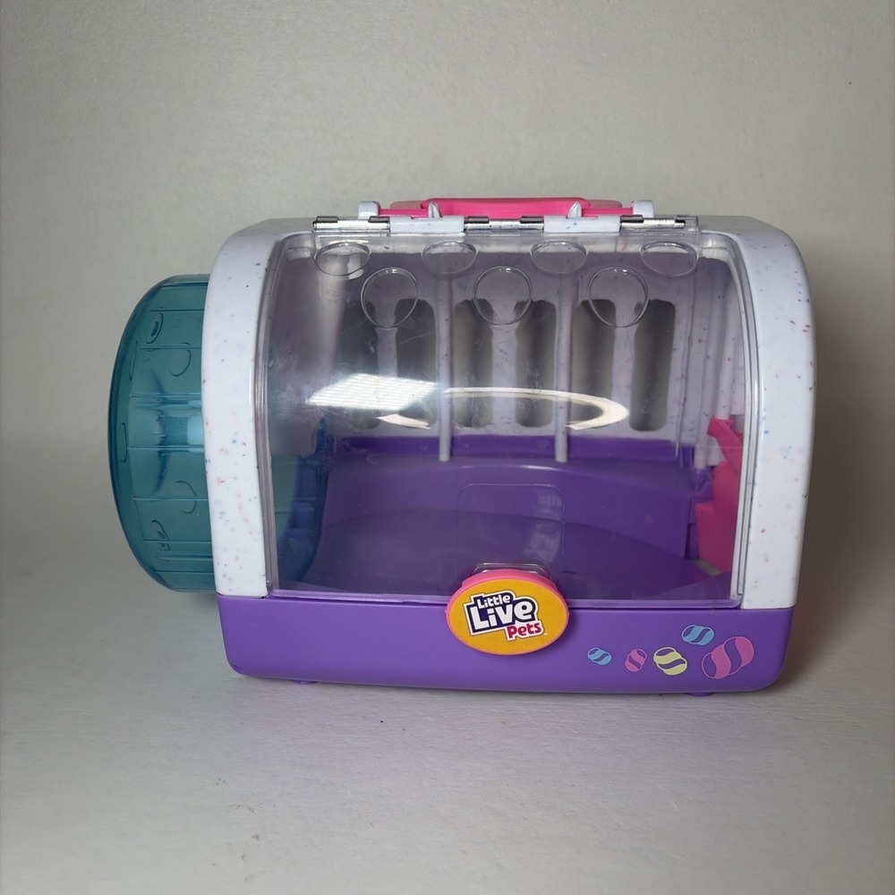 Little Live Pets Lil Hamster Cage With Wheel  (hamster not included)